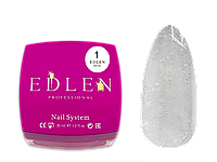 Полігель, Edlen Poly Gel, №01, прозорий, 30 мл