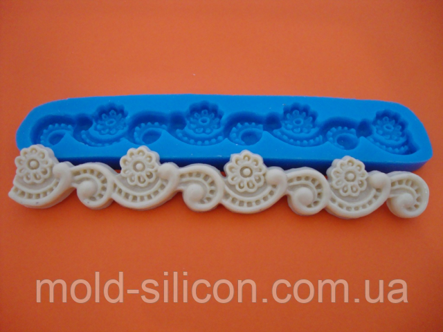 Силіконовий молд "Бордюр Карла", фото 1