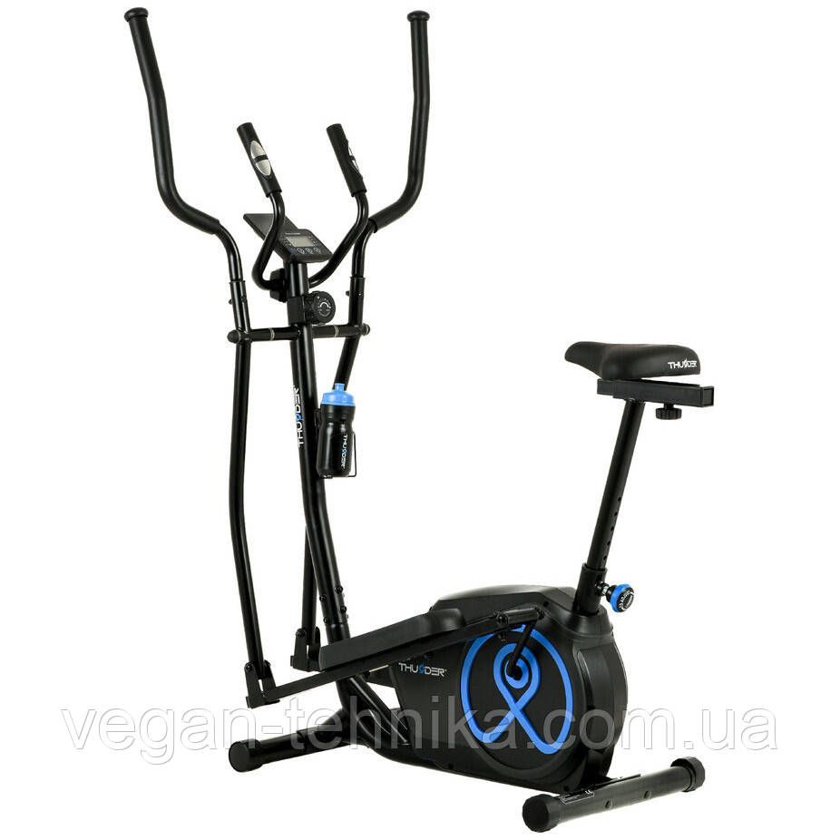 Орбітрек магнітний DUAL THUNDER — еліптичний тренажер для домашнього фітнесу, фото 1