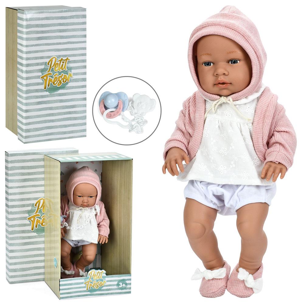 Кукла T691802 пупс, 43см, соска, в кор-ці, 27-17-51см, фото 1