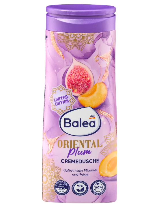 Крем-гель для душу Balea Oriental Plum Інжир-слива, фото 1