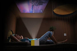 Мультимедійний LED-проєктор із динаміком і пультом. YG300