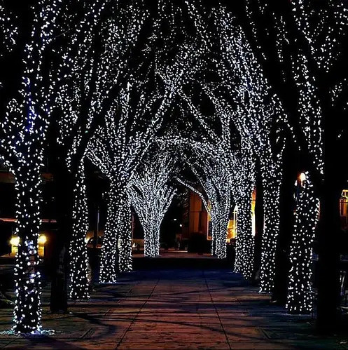 Гірлянда вулична 800 LED 50М Білий Вуличний