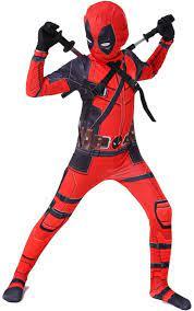 Костюм/ Комбінезон + Балаклава + рукавички Дідпул Deadpool дитячий S