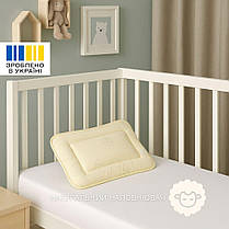 Подушка дитяча 40х60 см вовняна PAPAELLA в ліжечко для немовлят вовна, фото 5