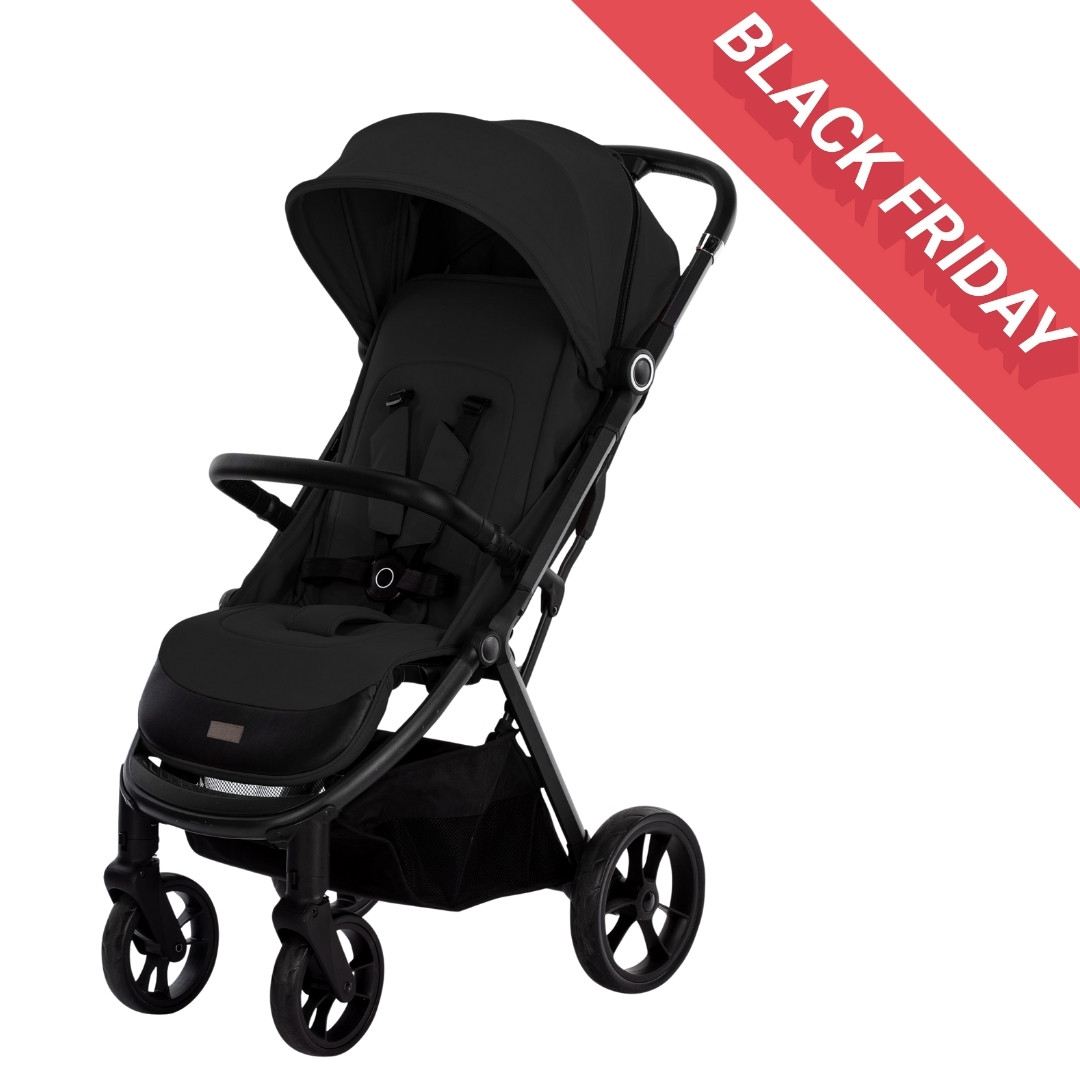 Коляска для дитини прогулянкова FreeON Dynamic, black, фото 1