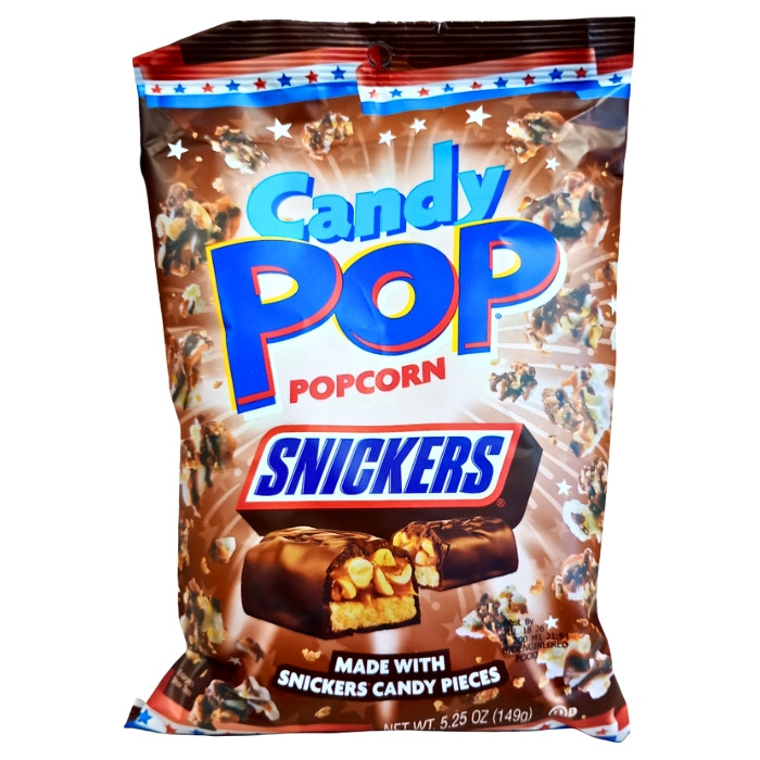 Солодкий попкорн Candy Pop Popcorn Snickers 149 г, фото 1