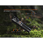 Ліхтар ручний Fenix LD45R, 2800 лм, дальність до 480 м, 7 режимів роботи, USB Type-C, OLED дисплей, фото 8