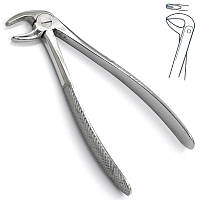 Щипці для видалення кликів, різців, премолярів нижньої щелепи, № 13, типу Щ-172  PIC-028