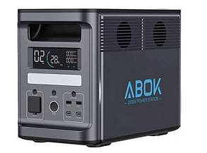 Зарядна станція ABOK 2000W 1536Wh Power Station