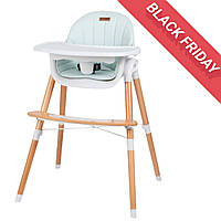 Стілець для годування дитини FreeON Tin, white - mint