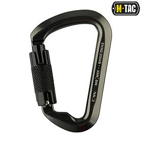 Карабін M-Tac 10 см с байонетною муфтою Keylock Сірий