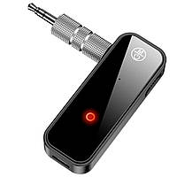 Bluetooth-адаптер 2 в 1 з індикатором Чорний