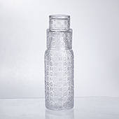 Глечик 700 мл зі склянкою 1 (шт) для напоїв Прозорий HP-19-L2