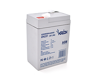 Аккумуляторная батарея Merlion GP655F1 6V 5.5Ah White для систем резервного питания, охранно-пожарных сигнализаций и источников