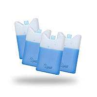 Набір із 4 шт акумуляторів холоду гелевих Quest 15*10*2 см, 200 мл
