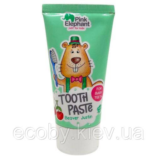 Зубна паста "Pink Elephant. бобер Джастін", 50 мл, фото 1