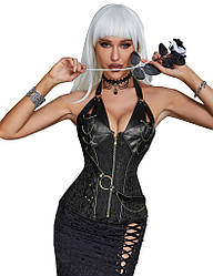 Корсет Star Night 14 Soft Steel Bones чорний, XS 18+