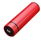 Розумний термос з термометром і дисплеєм UNIQUE, Якісний термос маленький у вигляді пляшки IE-54, фото 6