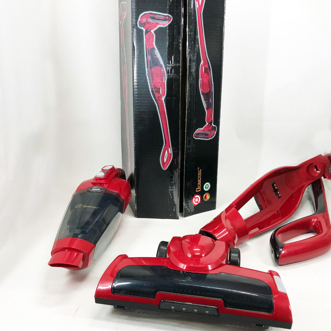 Зручний ручний пилосос без мішка Domotec MS-4403 600 Вт, Портативний вертикальний пилосос KM-80, фото 1