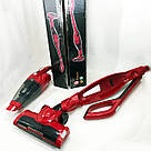 Зручний ручний пилосос без мішка Domotec MS-4403 600 Вт, Портативний вертикальний пилосос KM-80, фото 3