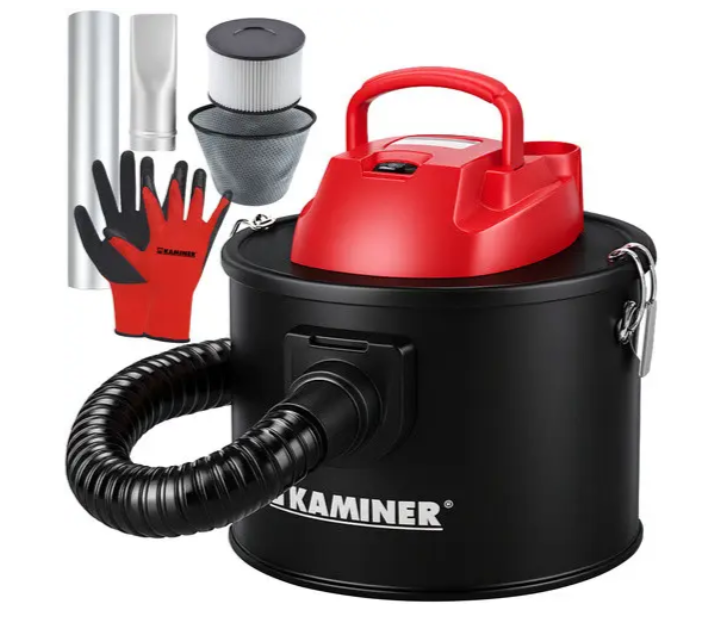 Потужний пилосос 800 Вт Пилосос для каміна для дому Пилосос для каміна з насадками 10 л Будівельний пилосос для чищення камінів, фото 1