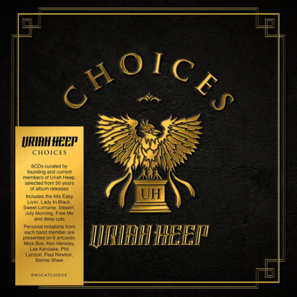 Uriah Heep – Choices (6cd, Box Set) (2021) (CD Audio)