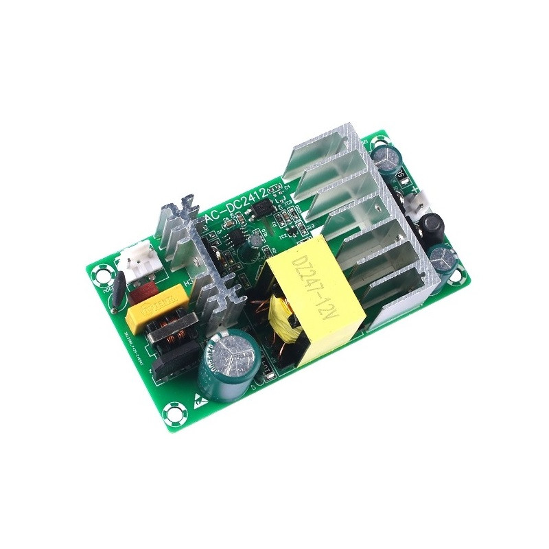 Імпульсний блок живлення, AC-DC-перетворювач 220-12В 8А 100 ВТ, фото 1