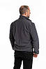 Чоловіча флісова тепла толстовка Lans 60/005a антрацит сіра (розміри: M-3XL), фото 2