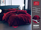 Велюрова постільна білизна Євро Шиншила, фото 6