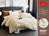 Велюрова постільна білизна Євро Шиншила, фото 8