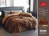 Велюрова постільна білизна Євро Шиншила, фото 10
