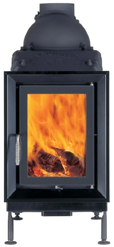 Класична піч Brunner HKD 5.1 steel frame/double glazing/anthracite