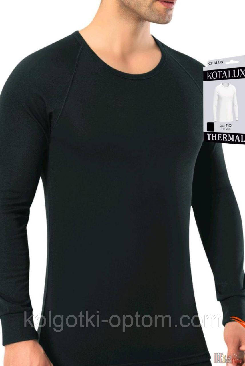 ОПТОМ Термокофта чорна для хлопчика підлітка та чоловіка (L см.)  KOTA 8680713197178, фото 1