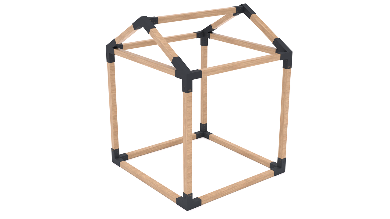 Пергола WCG Stella Elevate для дерев'янного бруса 100×100