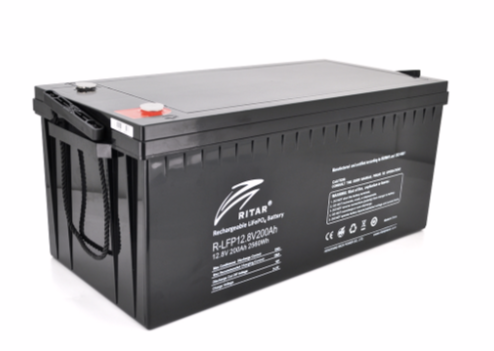 Акумуляторна батарея Ritar LiFePO4 12,8V 200Ah 2560Wh, фото 1