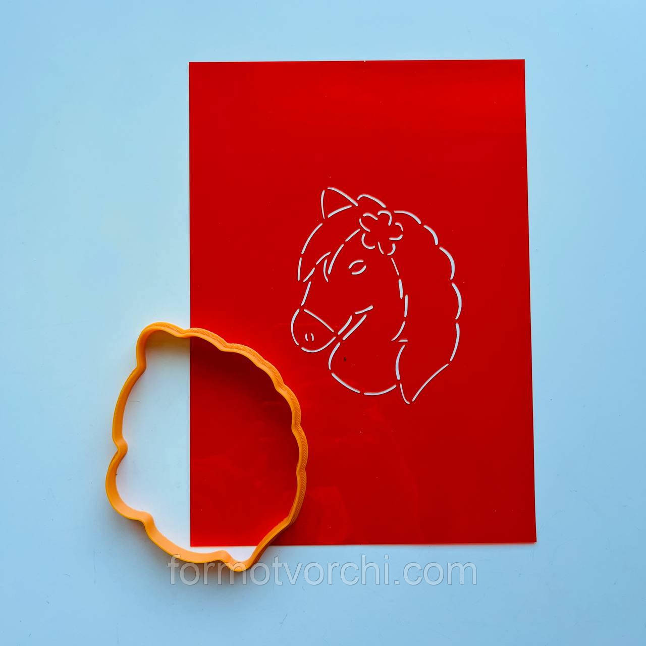 3D формочки -вирубки для пряників "Кінь 13"