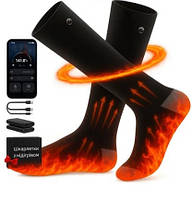 Шкарпетки з підігрівом від павербанку HeatSocks Pro 5V 500mAh