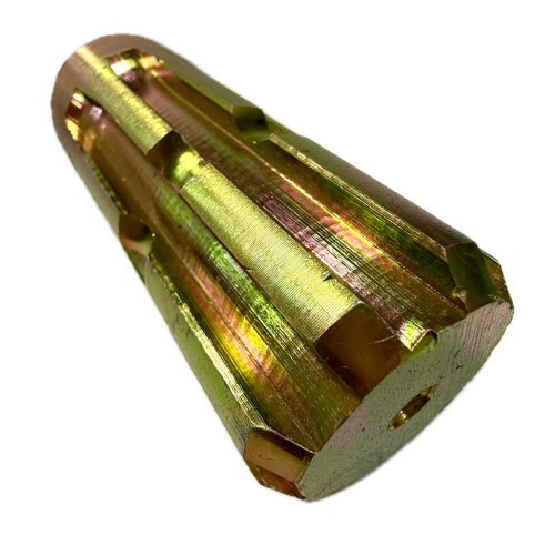 Вал шліцевий 8 шліців ø38 мм (8х32х38 мм, 1 3/2") 100 мм с проточкою, фото 1