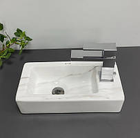 Умивальник (раковина) VBI KOMO L CALCATTA накладний підвісний