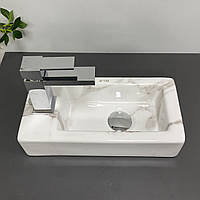 Умивальник (раковина) VBI KOMO R CALCATTA накладний підвісний