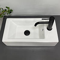 Умивальник (раковина) VBI ANZI L WHITE накладний підвісний