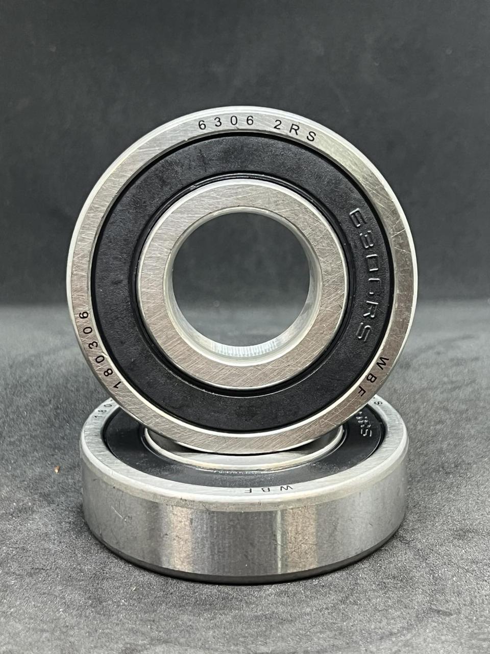 Підшипник 6306 2RS, 180306 (30*72*19) WBF Original, фото 1