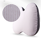 Анатомічна подушка під куприк / Подушка з ефектом пам’яті для сидіння в авто та офіс, фото 7