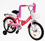 Дитячий велосипед Corso Maxis 18 дюймів двоколісний, фото 5