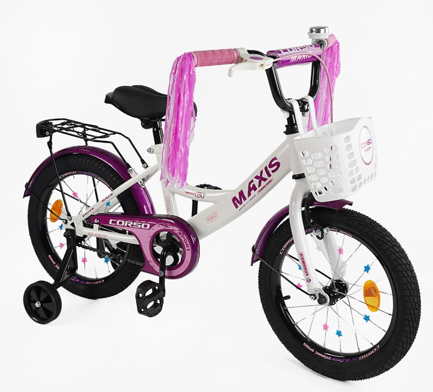 Дитячий велосипед Corso Maxis 18 дюймів двоколісний, фото 1
