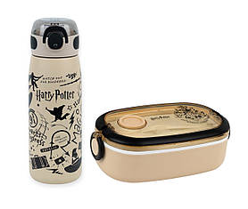 Набір Kite (термос з трубочкою Harry Potter 600 мл, ланчбокс 900 мл)