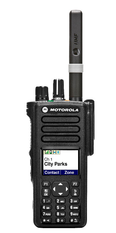 Радіостанція цифрова Motorola Mototrbo DP 4800e VHF у комплекті з шифруванням AES-256