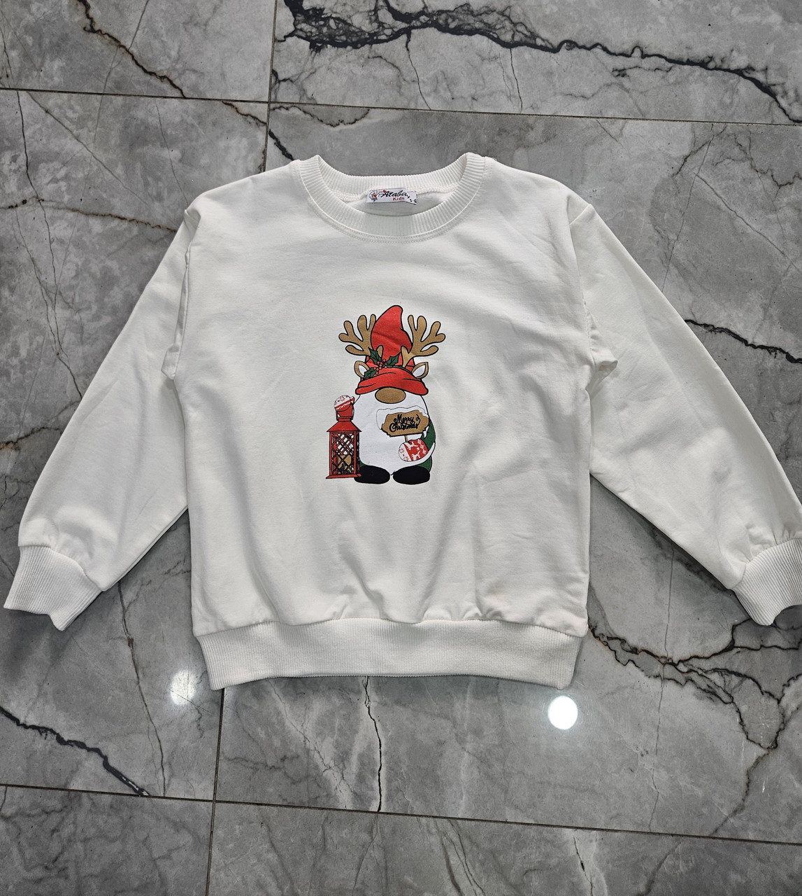 Новорічний батник із начосом для дітей 2/5 років; Гурт. Туреччина, фото 1