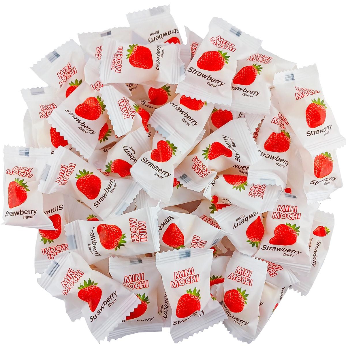 Міні тістечка Моті Полуниця 100 г